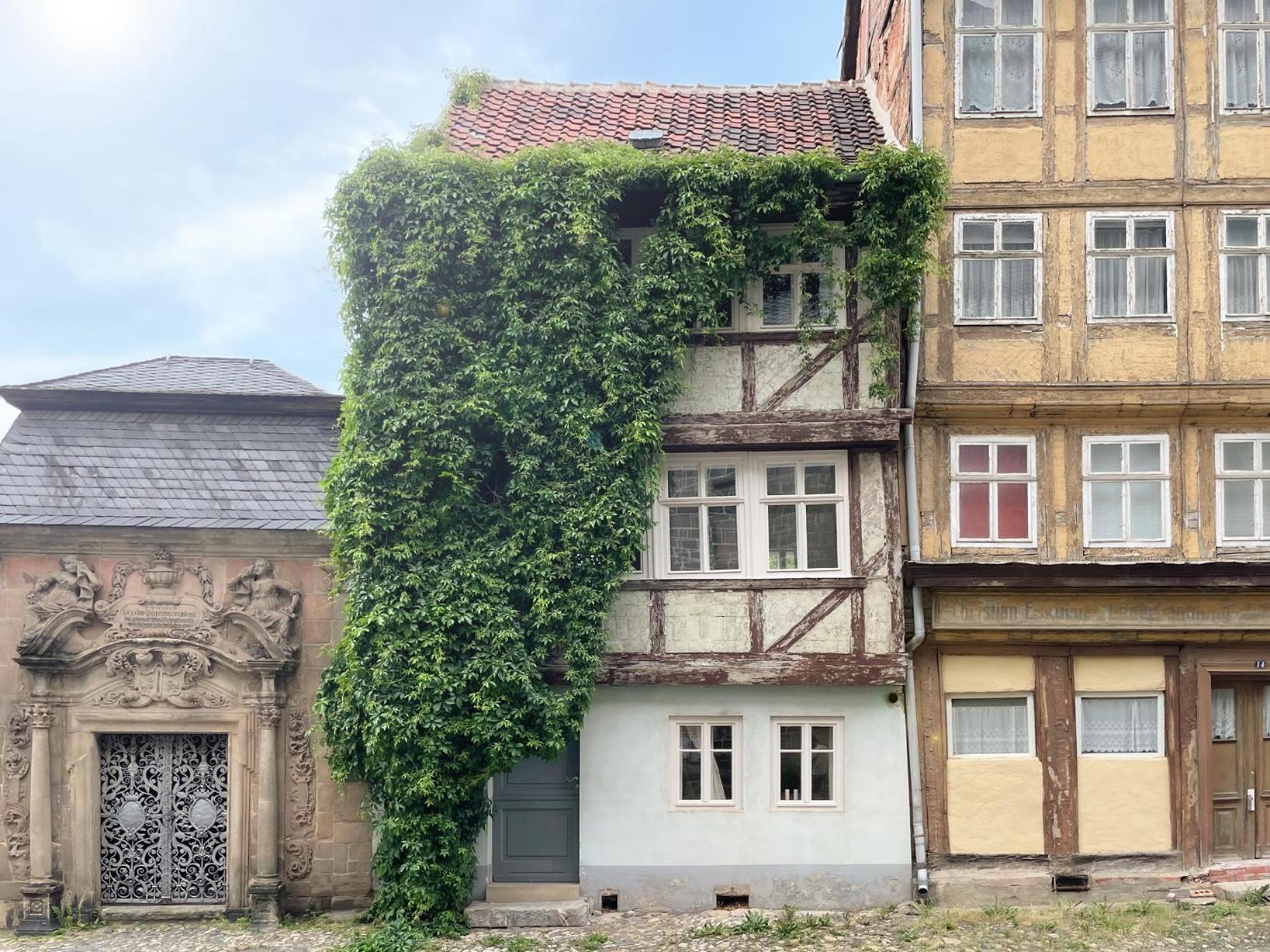 Das Fachwerkhaeuschen Am Kornmarkt - Herzlich & Charmant Кведлінбург Екстер'єр фото